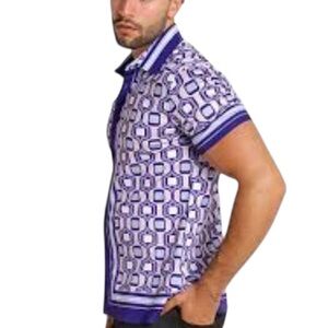 ST3LE, Short Sleeve Knit Graphic Shirt